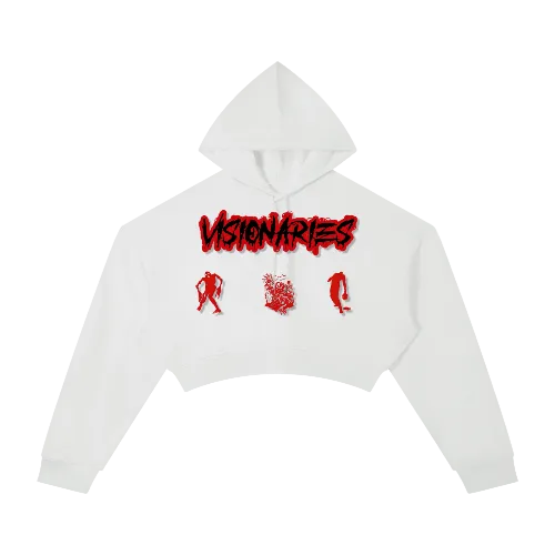 Women's Visionaries Zombie 🧟‍♀️  Cropped Hoodie