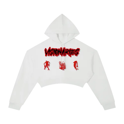 Women's Visionaries Zombie 🧟‍♀️  Cropped Hoodie