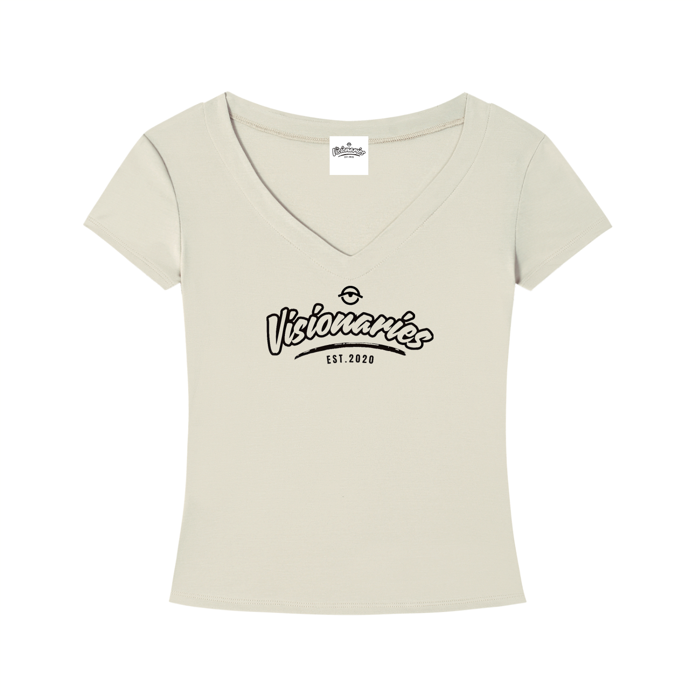 Women’s Visionaries Logo Slim Fit V-Neck T-Shirt