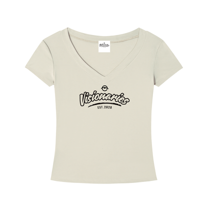 Women’s Visionaries Logo Slim Fit V-Neck T-Shirt