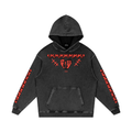 Unbroken Snow Washed Loose Cotton Hoodie