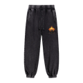 Snow Wash Heavyweight Flame 🔥  Skull 💀  Sweatpants