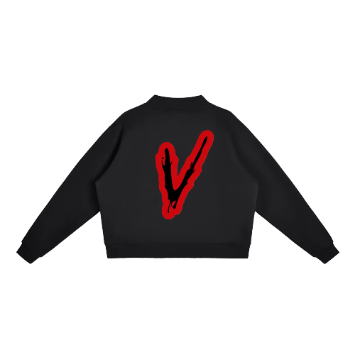 Women'sFleece Zombie 🧟‍♀️  Crew Sweatshirt