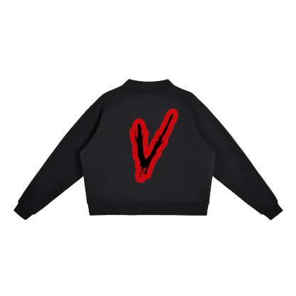Women'sFleece Zombie 🧟‍♀️  Crew Sweatshirt
