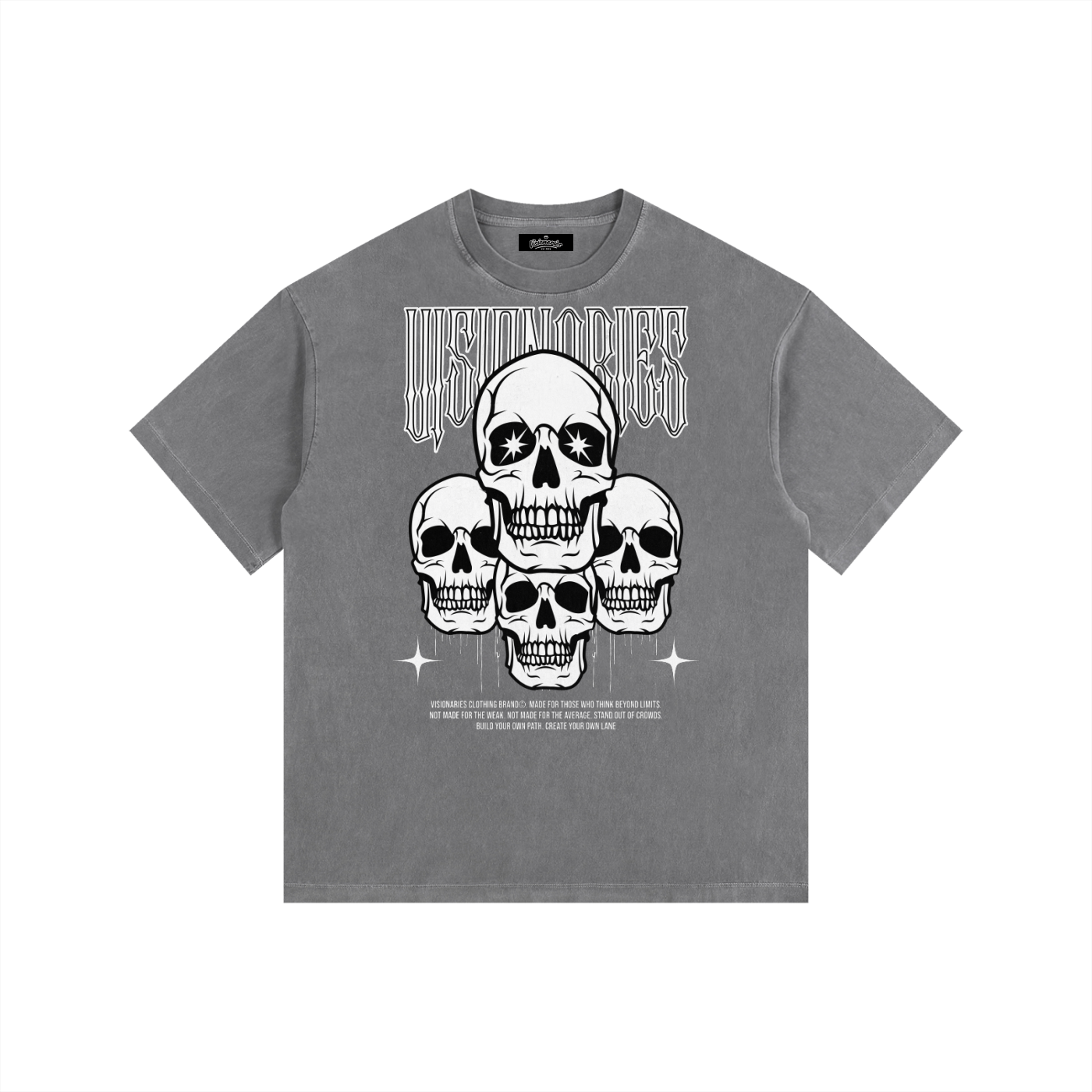 4peat Vintage Washed Cotton T-Shirt