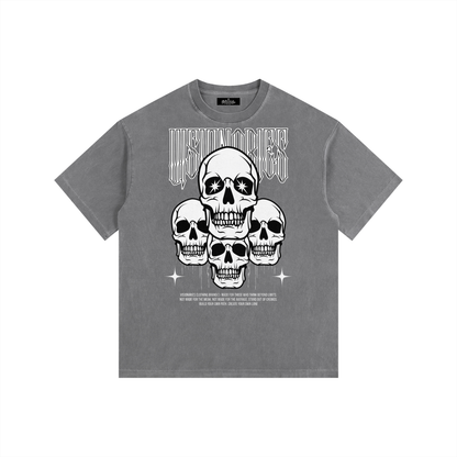 4peat Vintage Washed Cotton T-Shirt