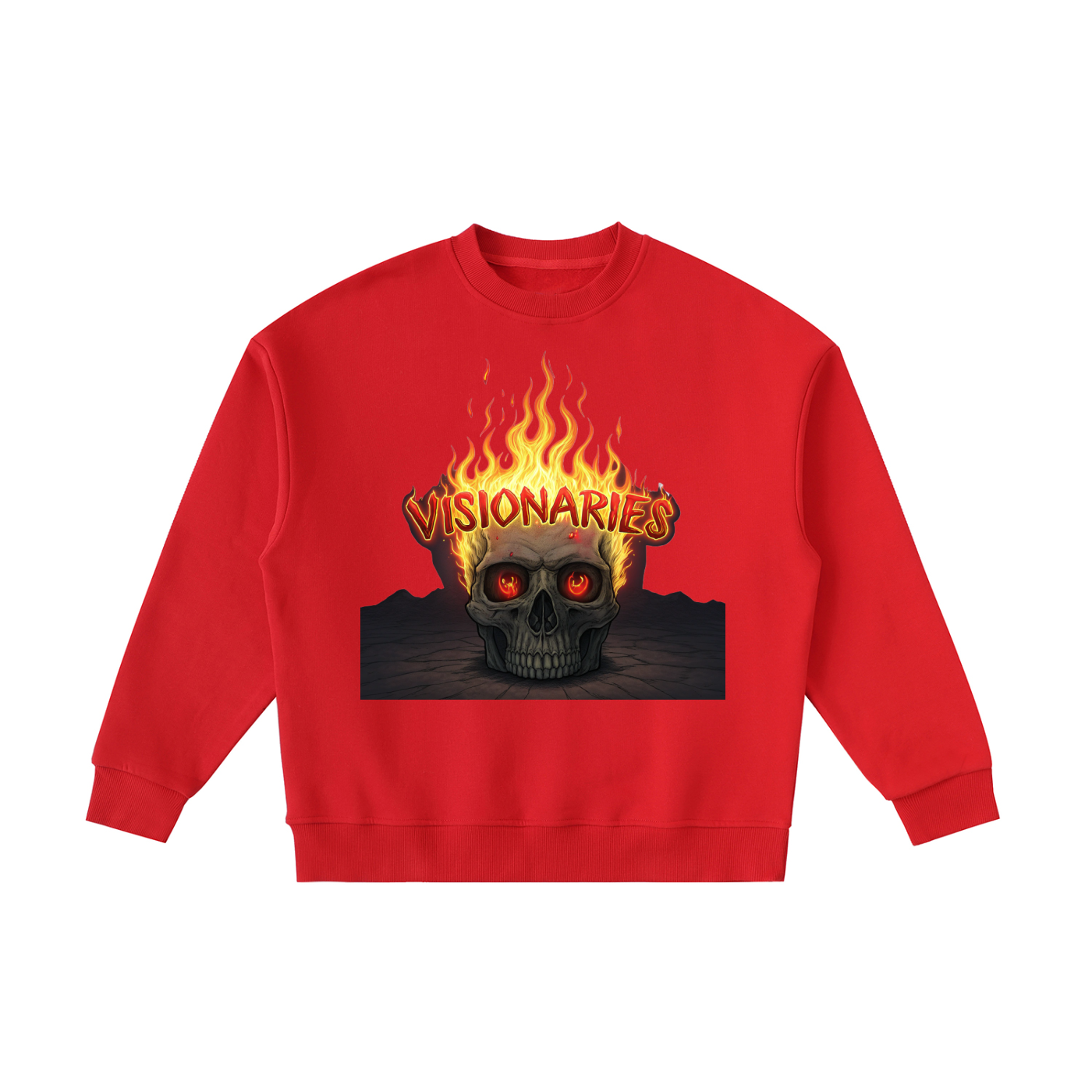 🔥 💀  Fleece Kids' Crewneck Sweatshirt