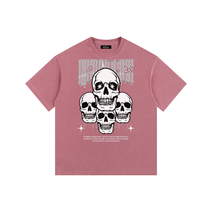 4peat Vintage Washed Cotton T-Shirt