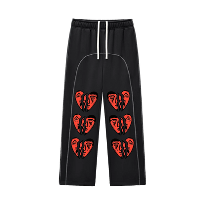 Unbroken 💔  Stitched Fleece Sweatpants