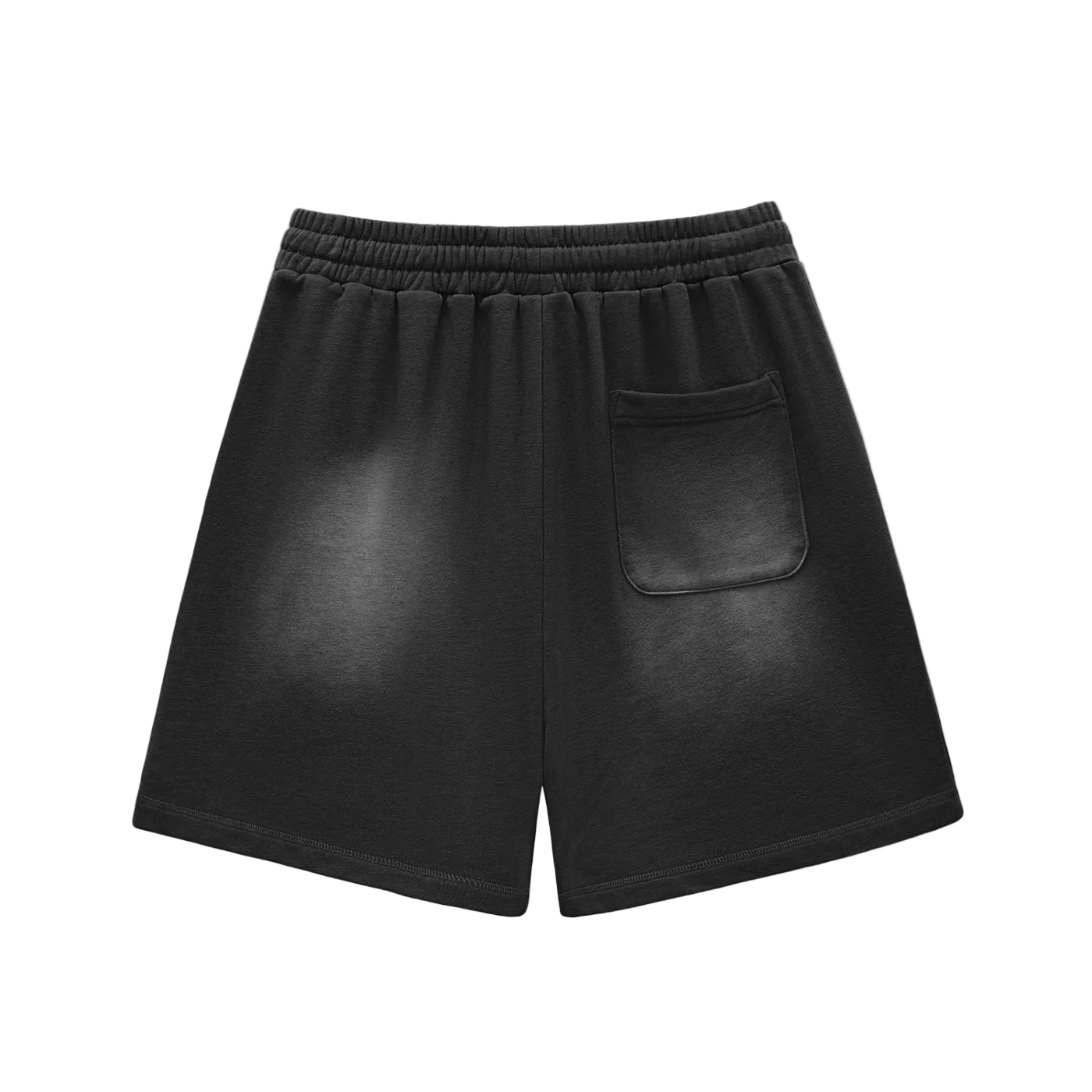 VSN Sun Fade Raw Edge Cotton Shorts